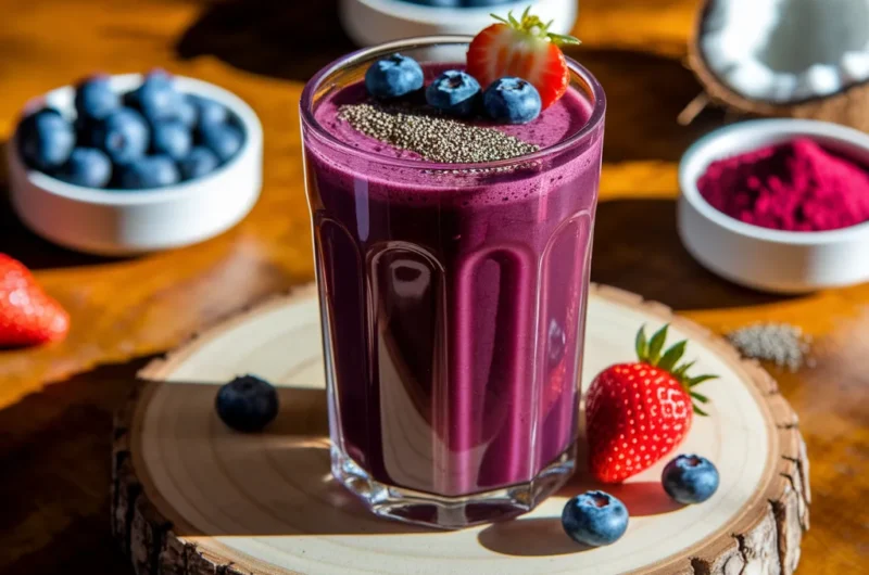 Berry Antioxidant Power Smoothie