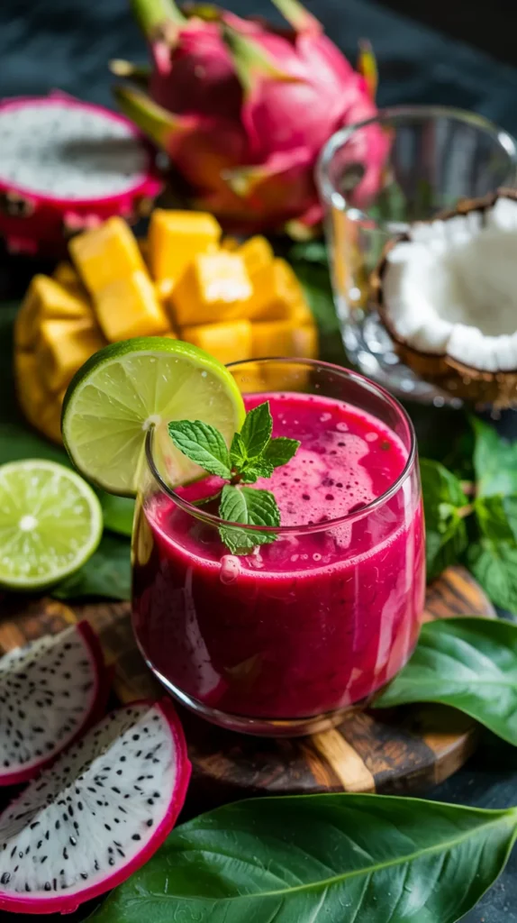 Dragon Fruit & Mango Tropical Delight