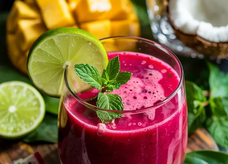 Dragon Fruit & Mango Tropical Delight