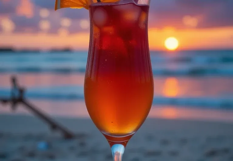Sunset Brandy Punch