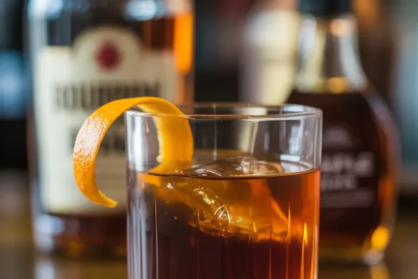 This bourbon maple old fashioned blends rich caramel bourbon with the smooth sweetness of maple syrup for a classic cocktail with seasonal flair.