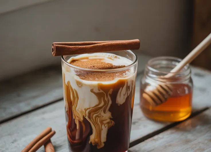 Cold Brew Honey Cinnamon Latte