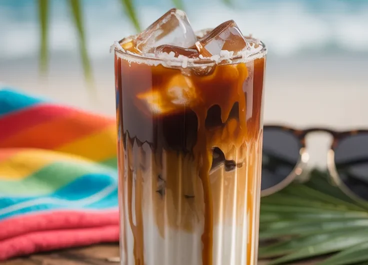 Iced Coconut Caramel Cold Brew