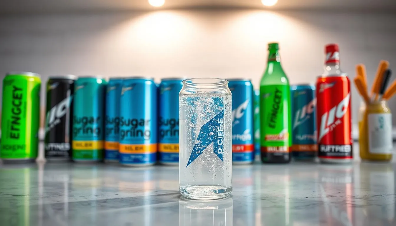 sugar-free energy drinks